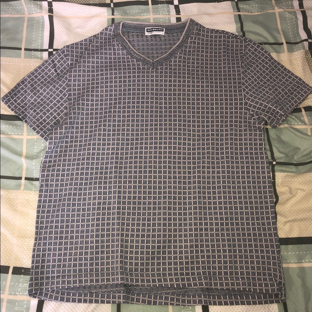 Gray Checkered Shirt
